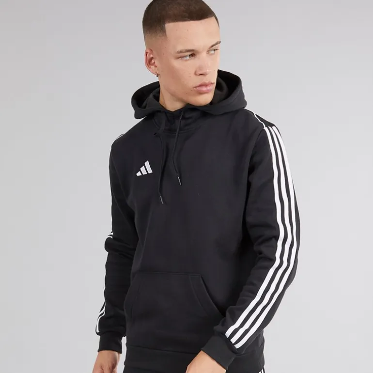 adidas Herren Tiro 23 League Pullover Sweat Hoodie Schwarz