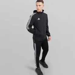 adidas Herren Tiro 23 League Windbreaker Jacke Schwarz