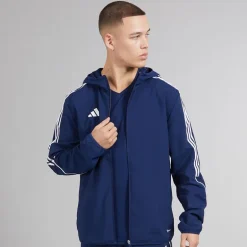 adidas Herren Tiro 23 League Windbreaker Jacke Team Navy Blue