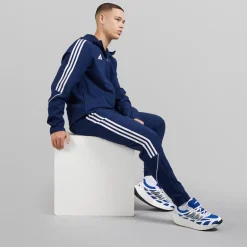 adidas Herren Tiro 23 Liga gewebte Trainingshose Team Navy Blue