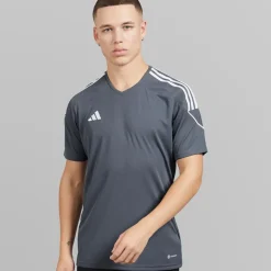 adidas Herren Tiro 23 Liga T Shirt Team Onix/Weiß