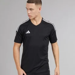 adidas Herren Tiro 23 Liga T Shirt Schwarz/Weiß