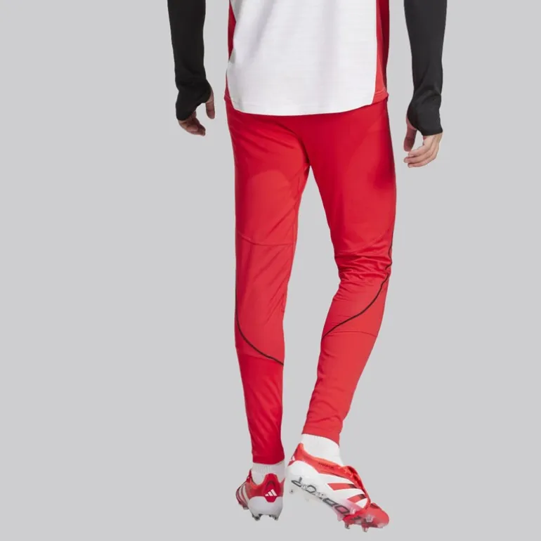 adidas Herren Tiro 25 Pro Trainingshose Pure Ruby
