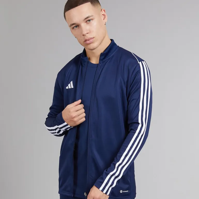 adidas Herren Tiro 23 Track Performance Sporttops Marine