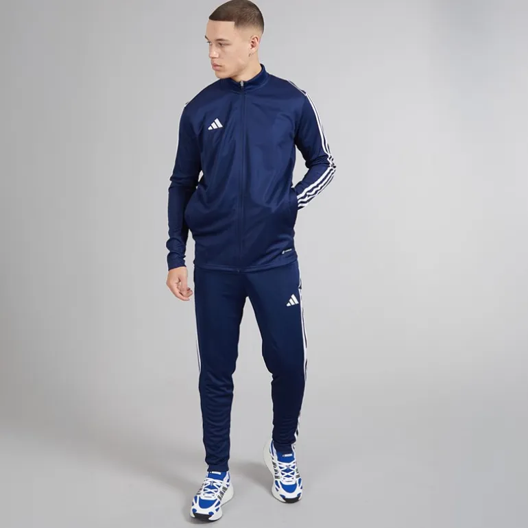 adidas Herren Tiro 23 Track Performance Sporttops Marine