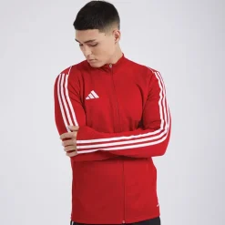 adidas Herren Tiro 23 Track Performance Sporttops Rot
