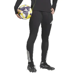 adidas Herren Tiro 25 Wettkampf Sporthosen Schwarz/Purple Rush