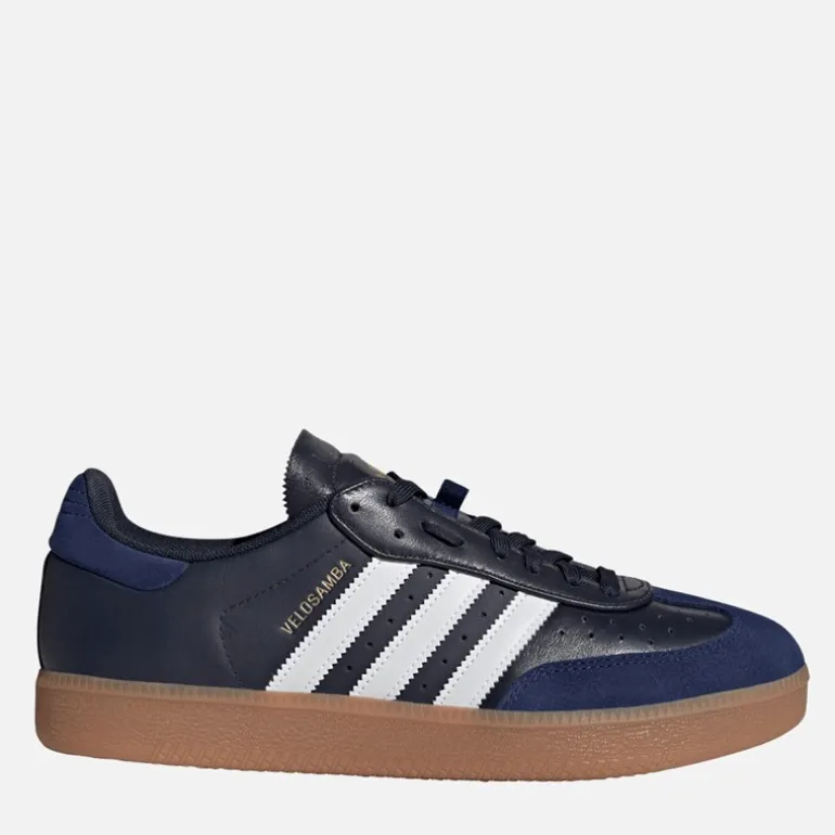 adidas Herren Velosamba Leder Fahrradschuhe Legend Ink/Cloud White/Dark Blue