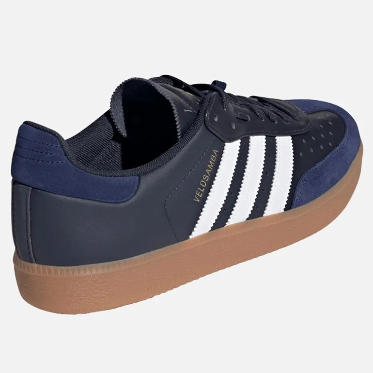 adidas Herren Velosamba Leder Fahrradschuhe Legend Ink/Cloud White/Dark Blue