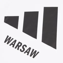 adidas Herren Warschau Grafik T Shirt Weiß