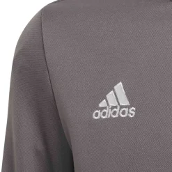 adidas Junge Junior Entrada 22 1/4 Zip Trainings Oberteil Team Grey Four