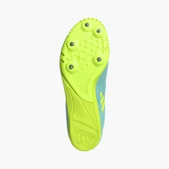 adidas Junior Adizero Allroundstar Lauf Spikes Flash Aqua/Cloud White/Lucid Lemon