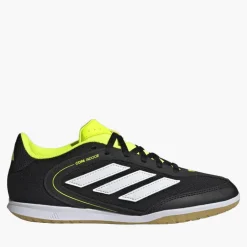 adidas Junior Copa Court League IN Indoor Fussball Schuhe Core Black/Cloud White/Lucid Lemon
