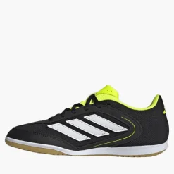 adidas Junior Copa Court League IN Indoor Fussball Schuhe Core Black/Cloud White/Lucid Lemon