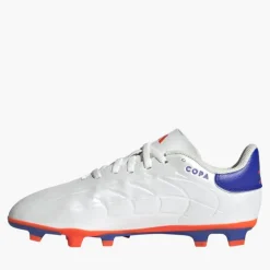 adidas Junior Copa Pure 2 Club Advancement Pack FG Kunstrasen Fussballschuhe Cloud White/Lucid Blue/Solar Red