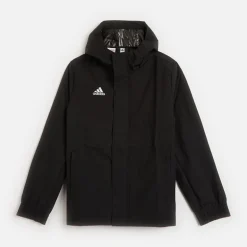 adidas Junior Entrada 22 All Weather Jacke Schwarz