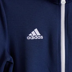 adidas Junior Entrada 22 Poly Trainingsjacke Team Navy Blue