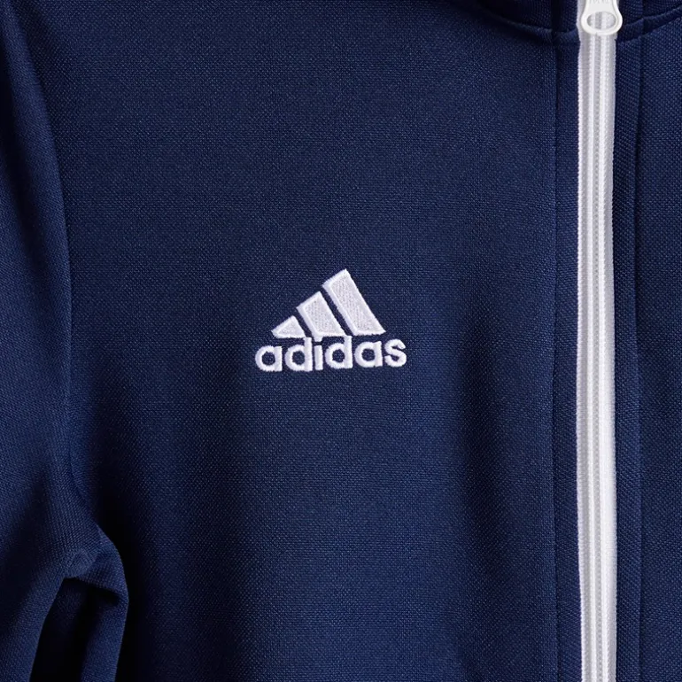 adidas Junior Entrada 22 Poly Trainingsjacke Team Navy Blue