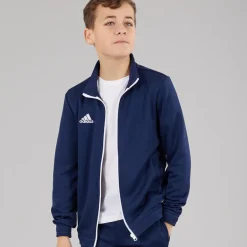 adidas Junior Entrada 22 Poly Trainingsjacke Team Navy Blue