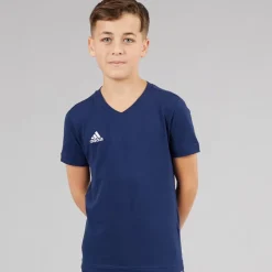 adidas Junior Entrada 22 T Shirt Team Navy Blue