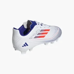 adidas Junior F50 Club Aufstiegs Paket FG Kunstrasen Fußballschuhe Cloud White/Solar Red/Lucid Blue