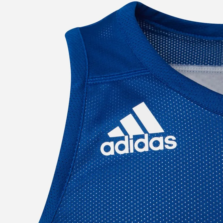 adidas Junior 3G Speed Wende Basketball Trikot Collegiate Royal/Weiss