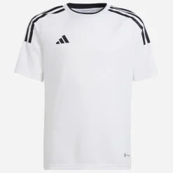 adidas Junior Junge Campeon 23 T Shirt Weiß/Schwarz