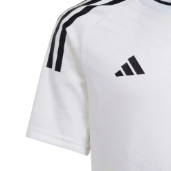 adidas Junior Junge Campeon 23 T Shirt Weiß/Schwarz