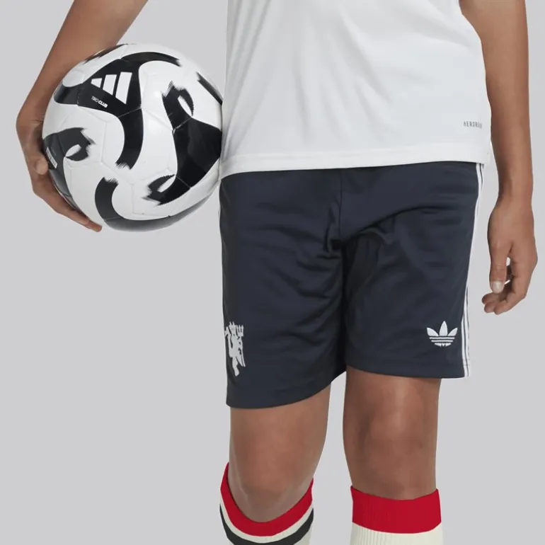 adidas Junior Junge MUFC Manchester United 24/2 Dritte Shorts Carbon