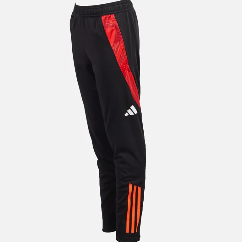adidas Junior Junge OL Olympique Lyon Trainingshose Schwarz/App Solar Red