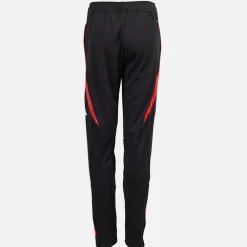 adidas Junior Junge OL Olympique Lyon Trainingshose Schwarz/App Solar Red