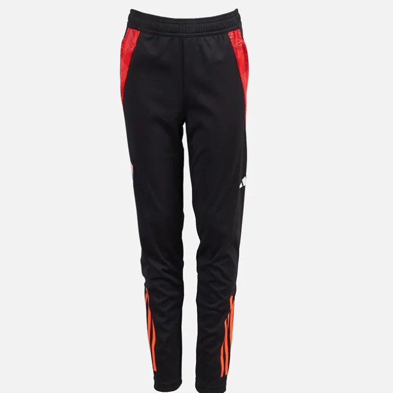 adidas Junior Junge OL Olympique Lyon Trainingshose Schwarz/App Solar Red