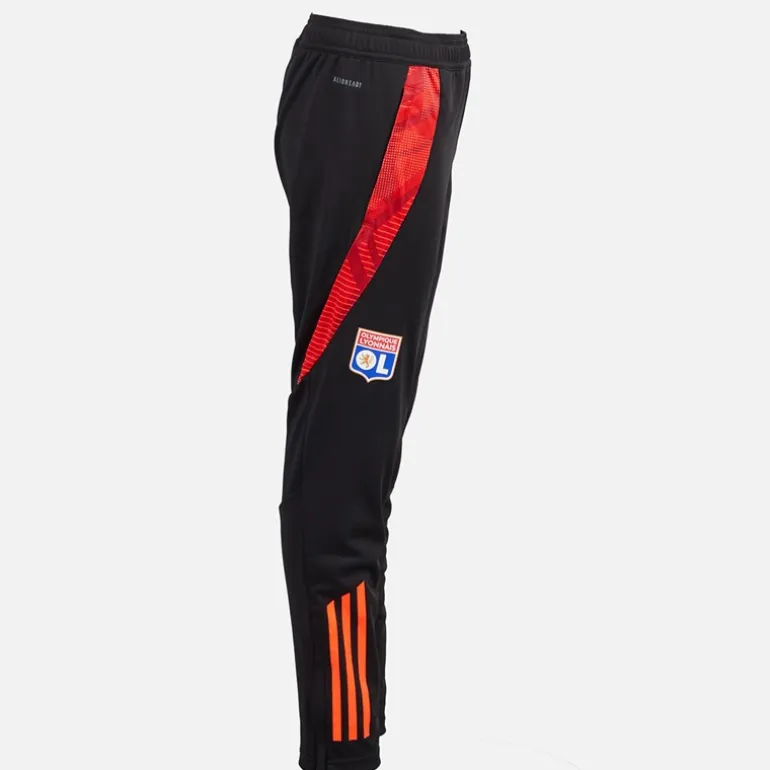 adidas Junior Junge OL Olympique Lyon Trainingshose Schwarz/App Solar Red