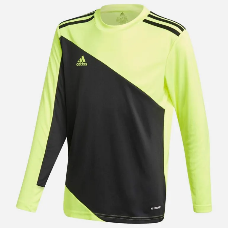 adidas Junior Junge Squadra 21 Torwart Trikot Team Solar Yellow/Schwarz