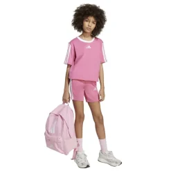 adidas Junior Mädchen Essentials T Shirt Pink Fusion/Weiß