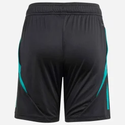 adidas Junior NZR Neuseeland All Blacks Fitness Shorts All Black/Pure Teal