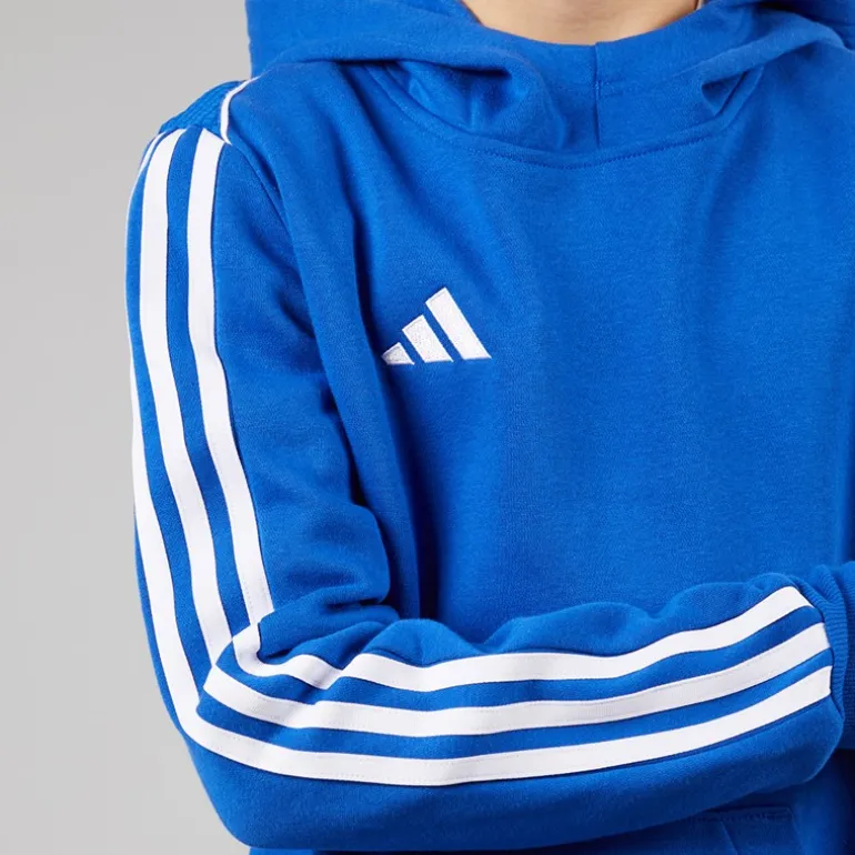 adidas Junior Tiro 23 League Kapuzenpullover Team Royal Blue