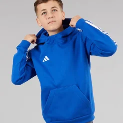 adidas Junior Tiro 23 League Kapuzenpullover Team Royal Blue