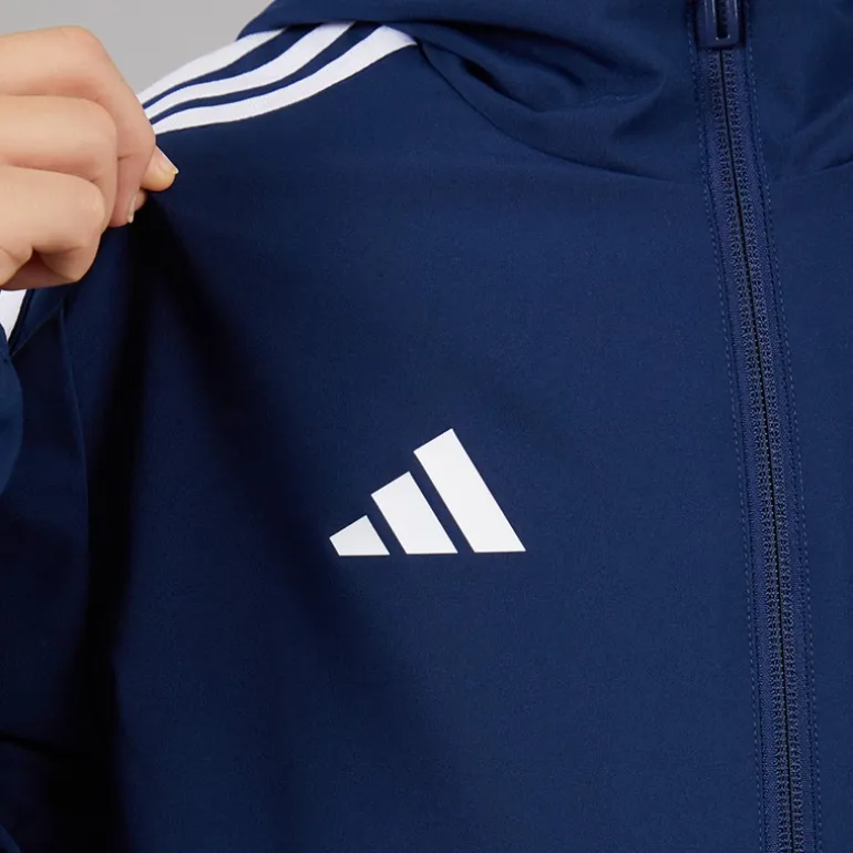 adidas Junior Tiro 23 League Windbreaker Jacke Team Navy Blue