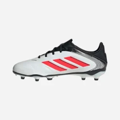 adidas Kinder Copa Pure III League FG/MG Firm Ground/Multi Ground Fußballschuhe Footwear White/Lucid Red/Core Black