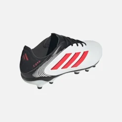 adidas Kinder Copa Pure III League FG/MG Firm Ground/Multi Ground Fußballschuhe Footwear White/Lucid Red/Core Black