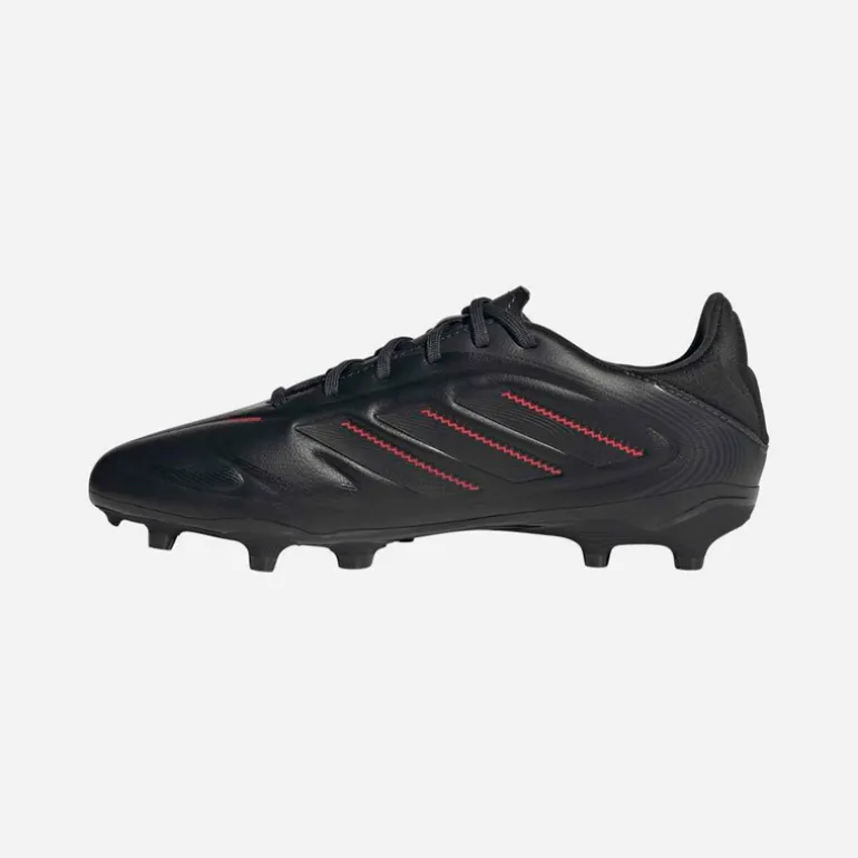 adidas Kinder Copa Pure III League FG/MG Firm Ground/Multi Ground Fußballschuhe Core Black/Carbon/Lucid Red