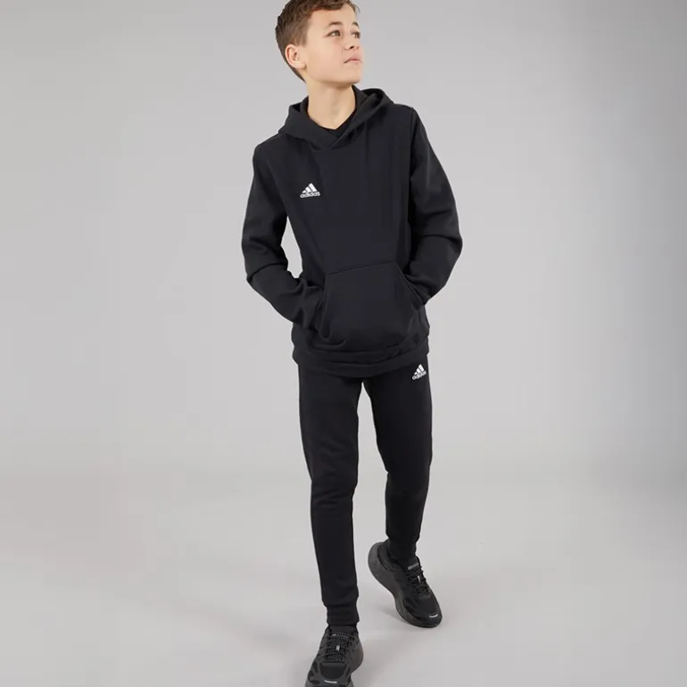 adidas Kinder Entrada 22 Pullover Hoodie Schwarz