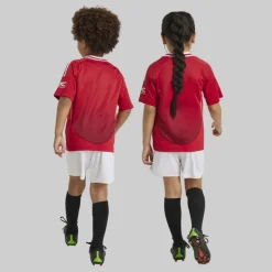 adidas Kinder MUFC Manchester United 24/25 Heim Mini Kit Mufc Red