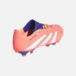 adidas Kinder Predator League MG Multi Ground Fußballschuhe Signal Coral/Cloud White/Beam Orange
