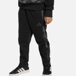 adidas Kinder Saisonale Essentials Camouflage Trainingsanzug Schwarz/Carbon