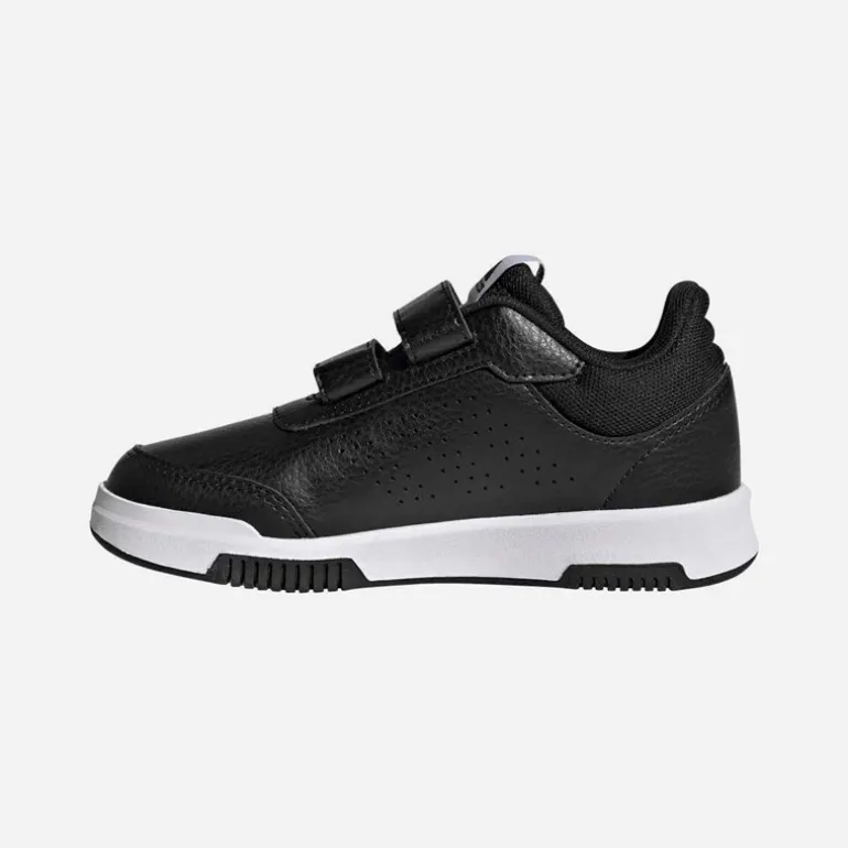 adidas Kinder Tensaur Klettverschluss Klettverschluss Turnschuhe Core Black/Cloud White/Core Black