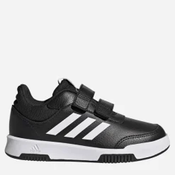 adidas Kinder Tensaur Klettverschluss Klettverschluss Turnschuhe Core Black/Cloud White/Core Black