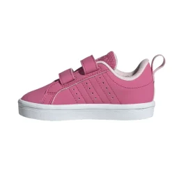 adidas Kleinkind Mädchen VS Pace 2.0 Klettverschluss Turnschuhe Pink Fusion/Cloud White/Clear Pink