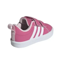 adidas Kleinkind Mädchen VS Pace 2.0 Klettverschluss Turnschuhe Pink Fusion/Cloud White/Clear Pink